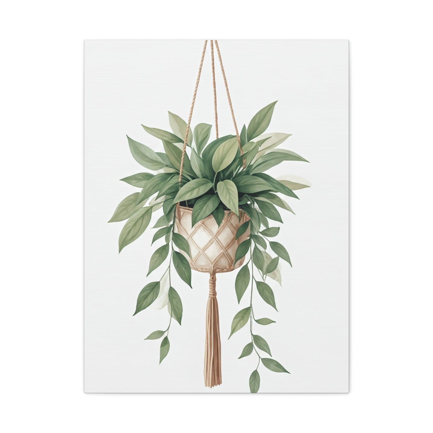 Hanging Plant Serenity Wall Art & Canvas Prints