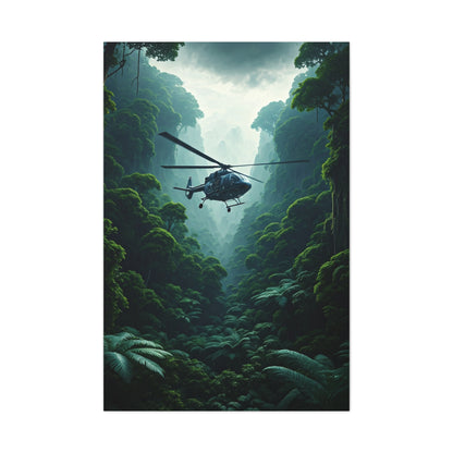 Jungle Canyon Flight Expedition Wall Art & Canvas Prints