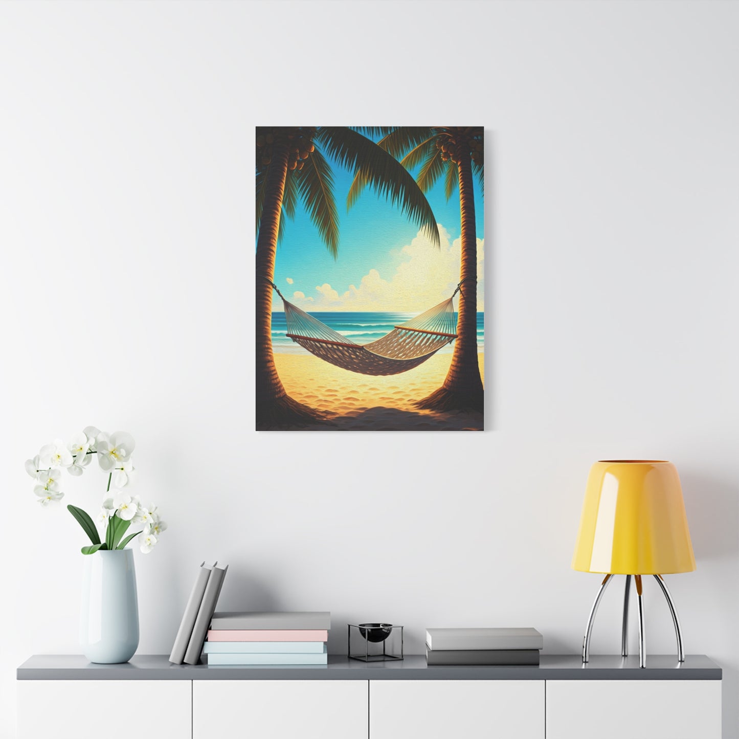 Hammock Paradise Escape Wall Art & Canvas Prints