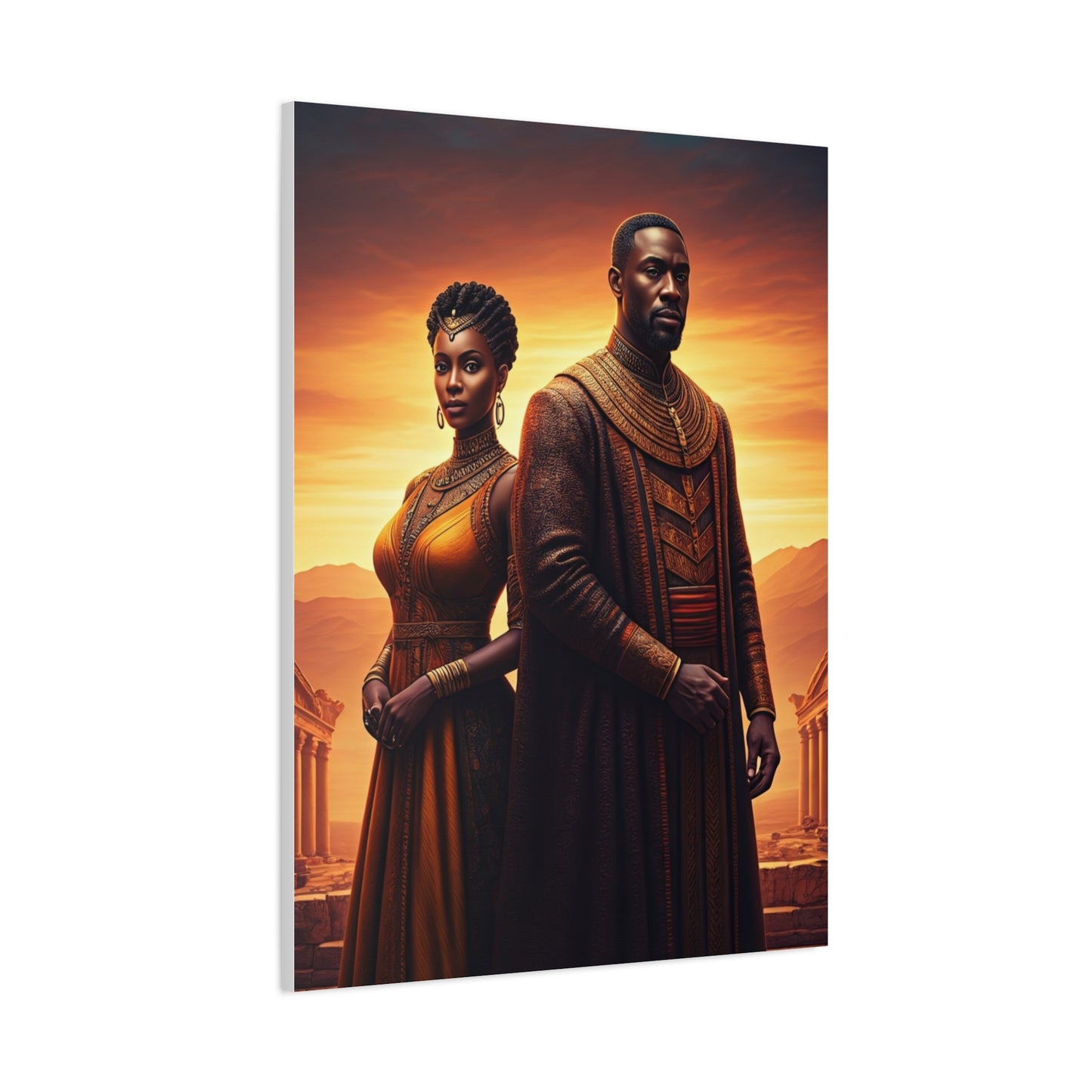 Royal Sunset Guardians Wall Art & Canvas Prints