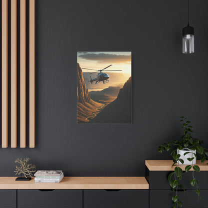 Helicopter Canyon Expedition Wall Art & Canvas Prints