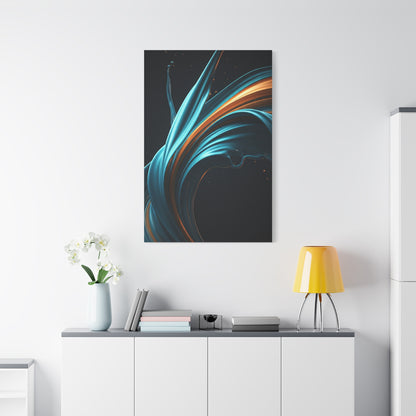 Celestial Current Abstract Wall Art & Canvas Prints