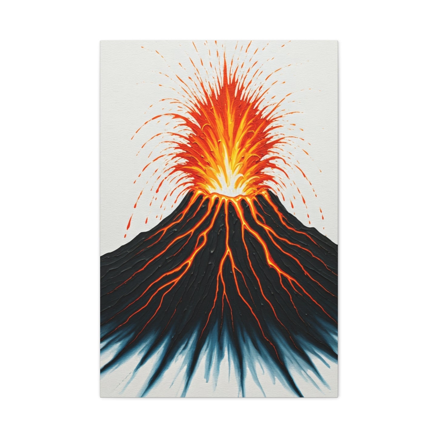 Volcanic Energy Abstract Wall Art & Canvas Prints