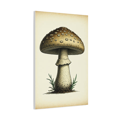 Woodland Toadstool Illustration Wall Art & Canvas Prints