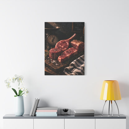 Premium Butcher Counter Steak Still Life Wall Art & Canvas Print