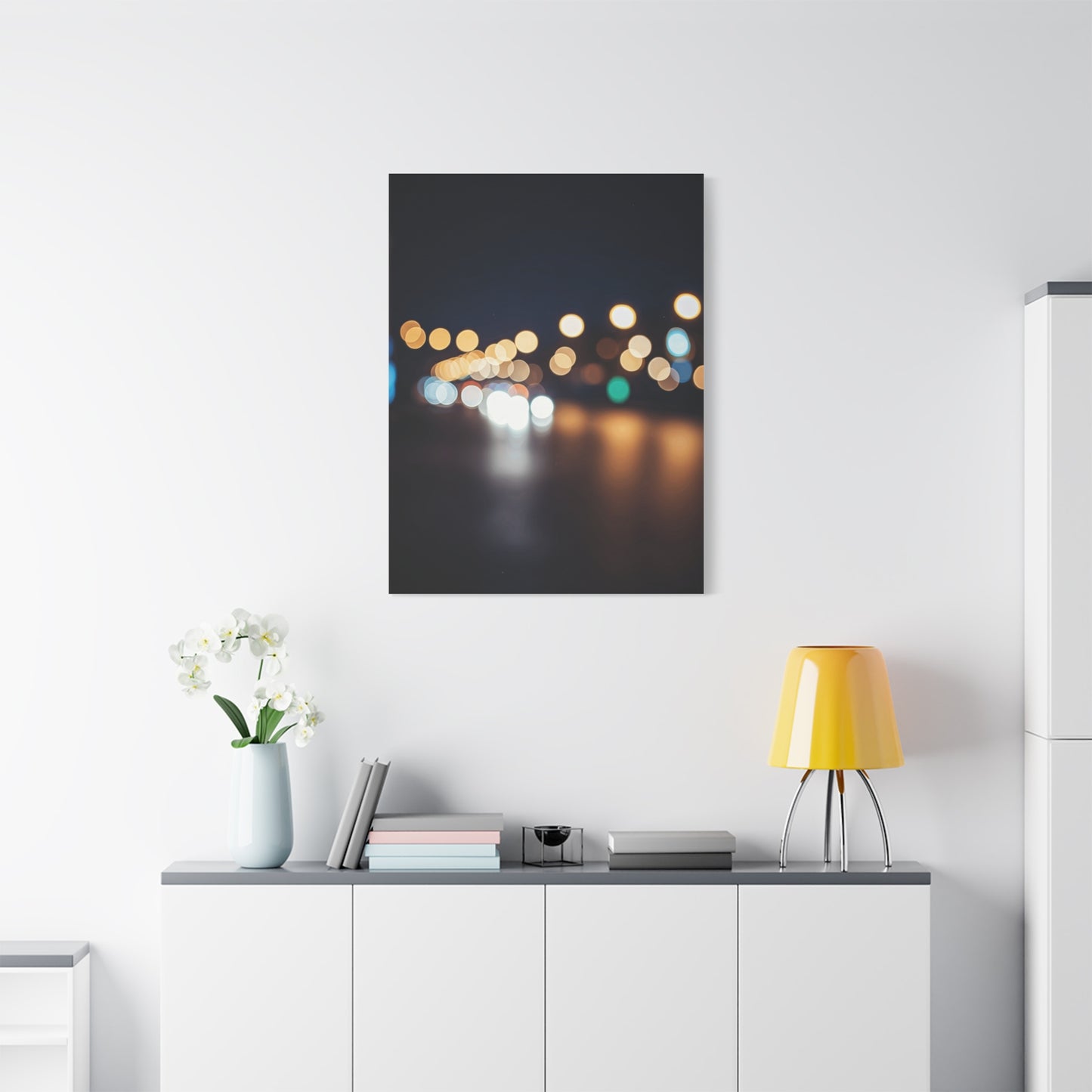 Abstract City Lights Bokeh Wall Art & Canvas Prints