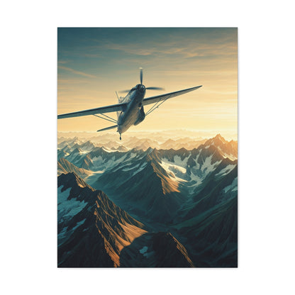 Above the Mountains at First Light Wall Art & Canvas Prints