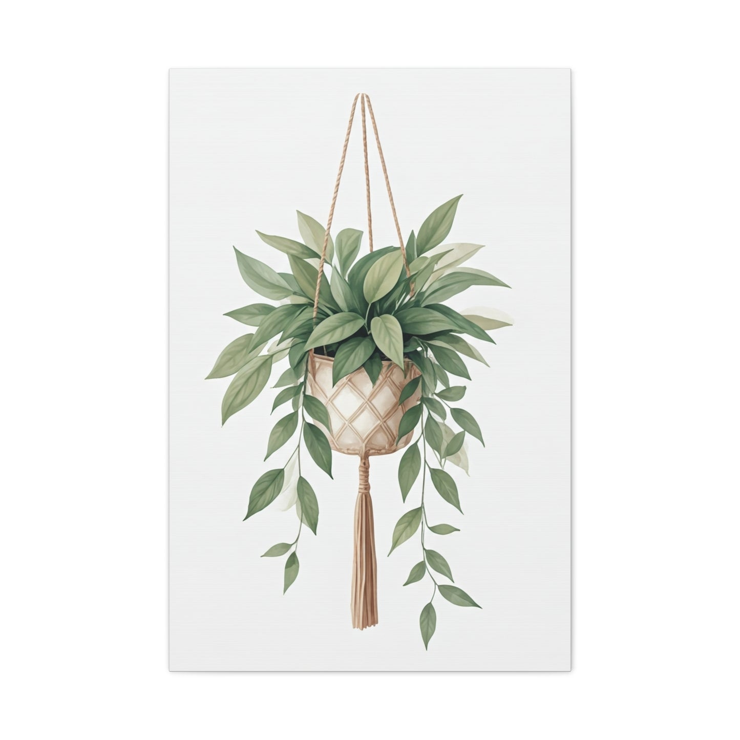 Hanging Plant Serenity Wall Art & Canvas Prints