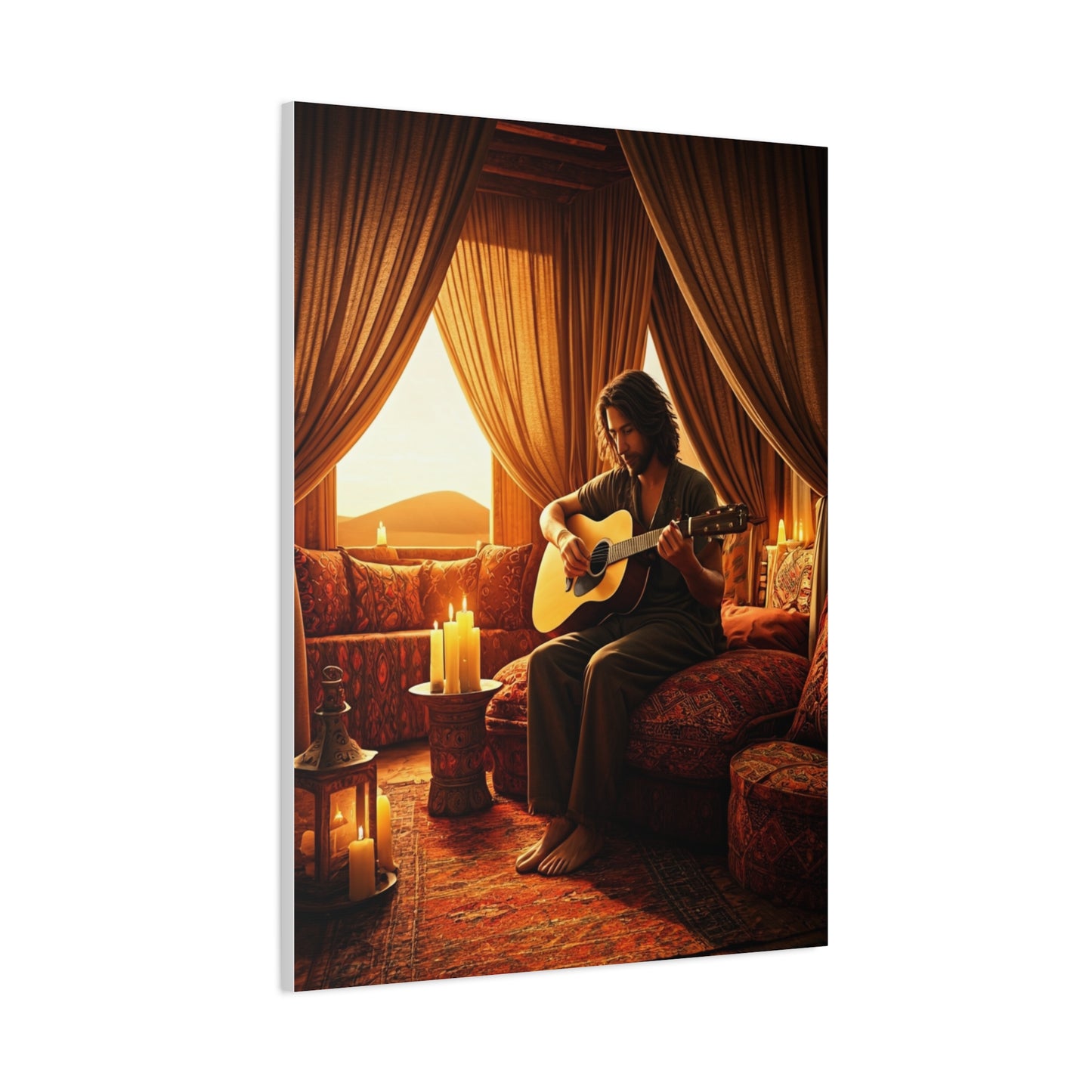 Bohemian Music Under Desert Skies – Wall Art & Canvas Prints