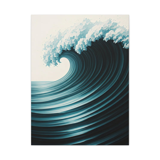 Ocean Wave Power Wall Art & Canvas Prints