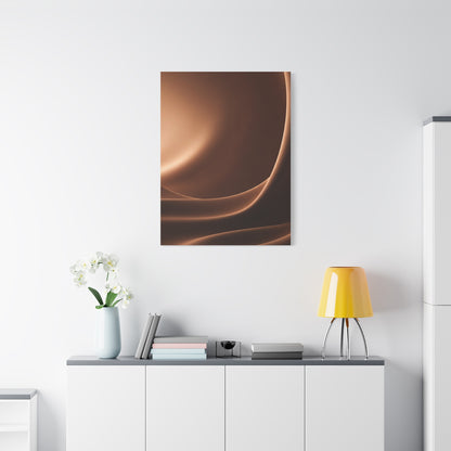 Bronze Silk Flow Wall Art & Canvas Prints