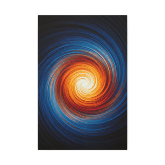 Swirling Light Vortex Abstract Wall Art & Canvas Prints