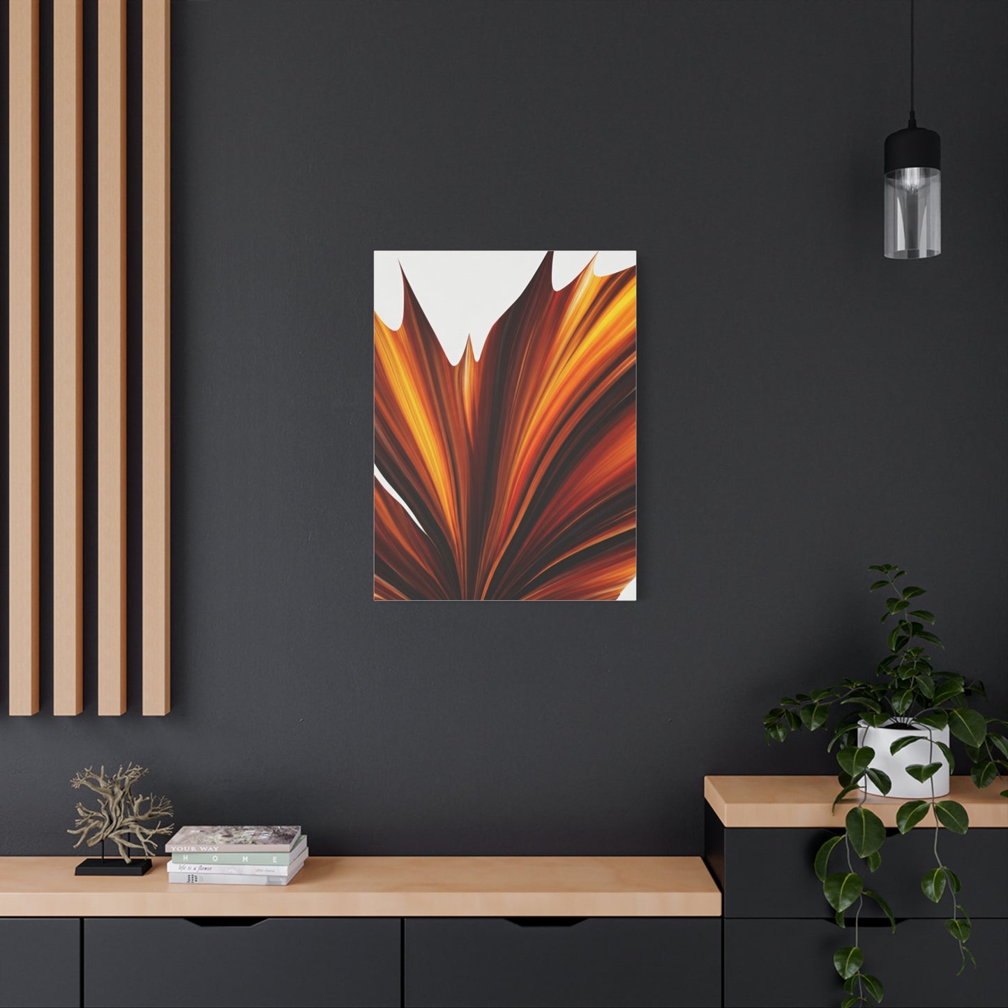 Ember Flow Abstract Wall Art & Canvas Prints