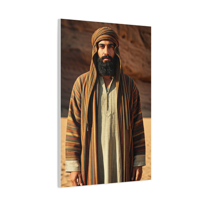 Desert Nomad Serenity Portrait Wall Art & Canvas Prints