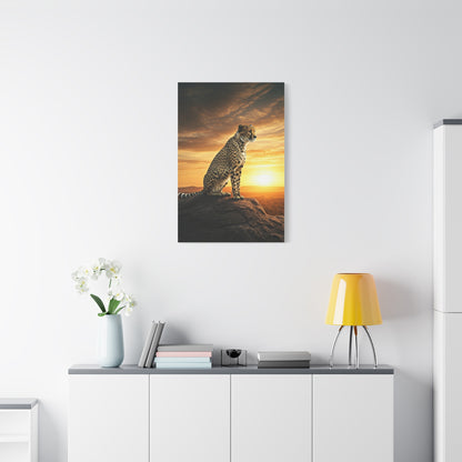 Giraffe at Dawn Wall Art & Canvas Prints