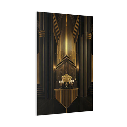Deco Lobby Luxury Interior Wall Art & Canvas Prints