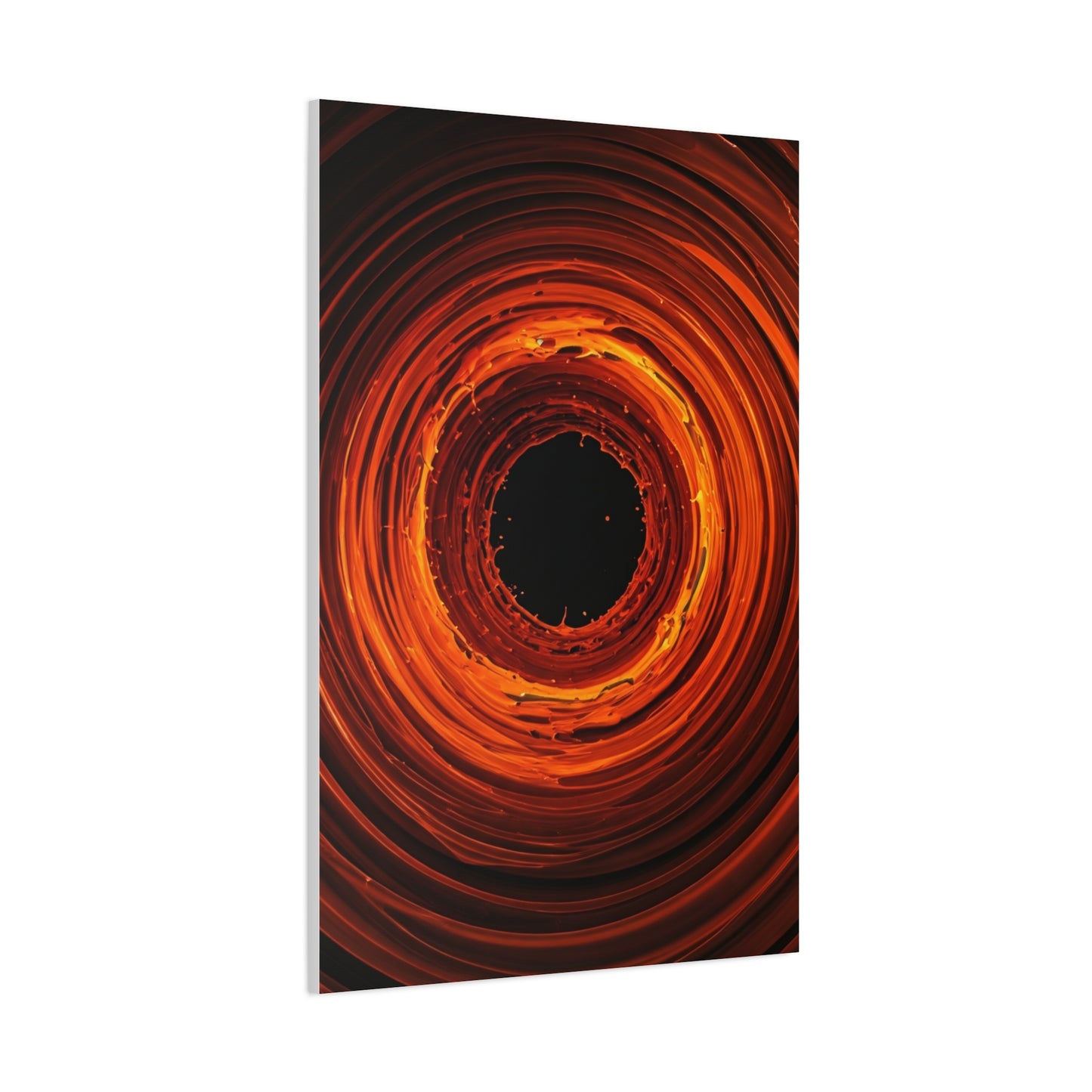 Crimson Inferno Vortex Wall Art & Canvas Prints