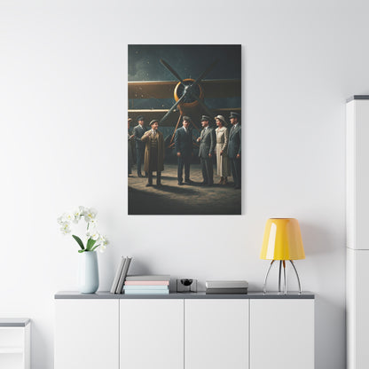 Golden Era Aviation Gathering Wall Art & Canvas Prints