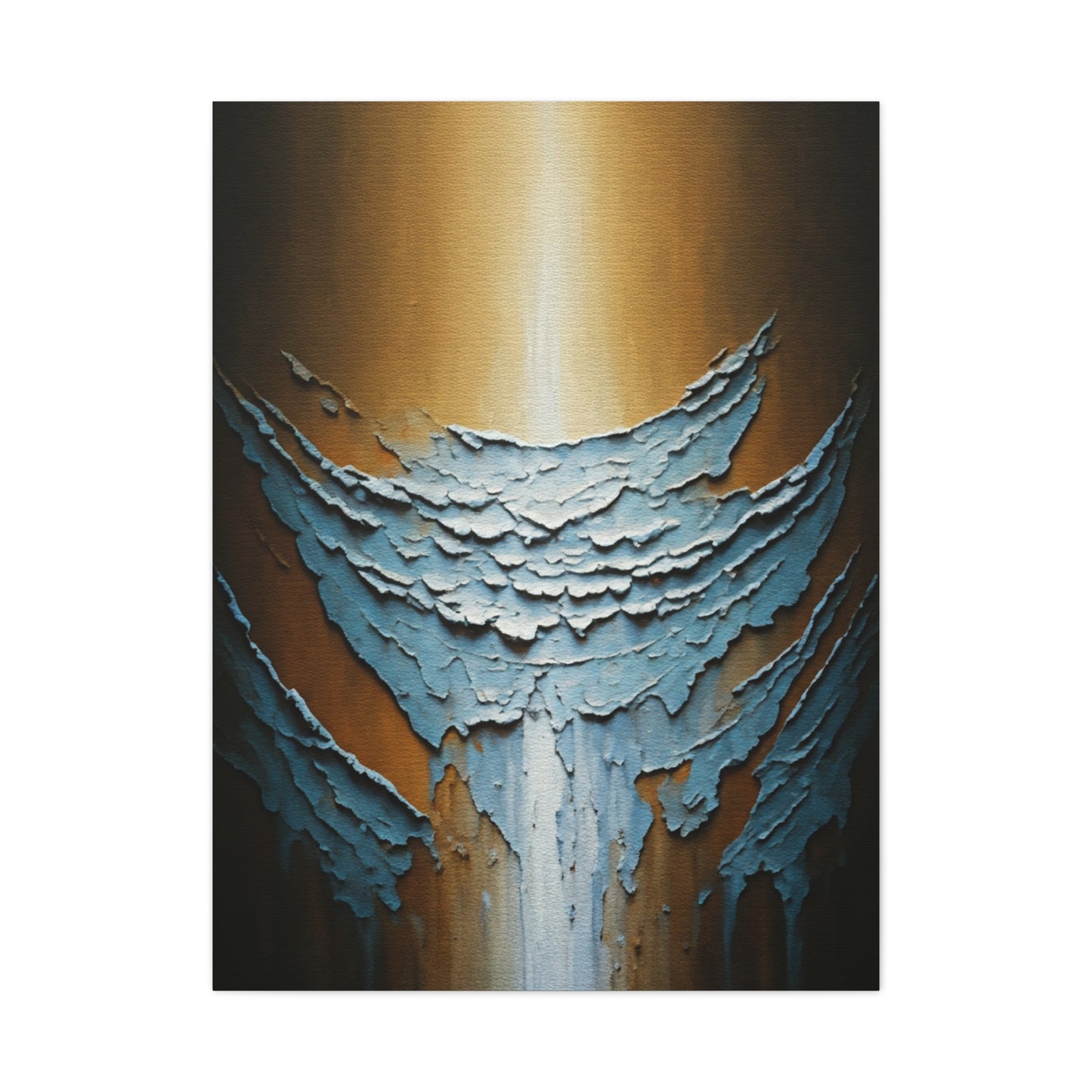 Sculpted Wing Formation Abstract Wall Art & Canvas Prints