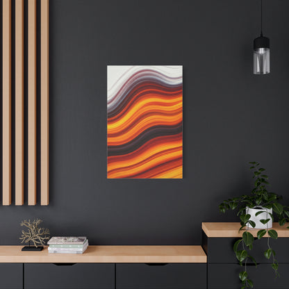 Ember Wave Horizon Abstract Wall Art & Canvas Prints