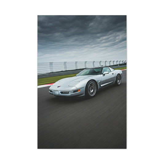 1996 Chevrolet Corvette C4 Collector Edition Track Heritage Wall Art & Canvas Prints