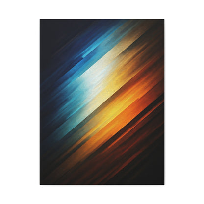 Diagonal Light Fusion Abstract Wall Art & Canvas Prints