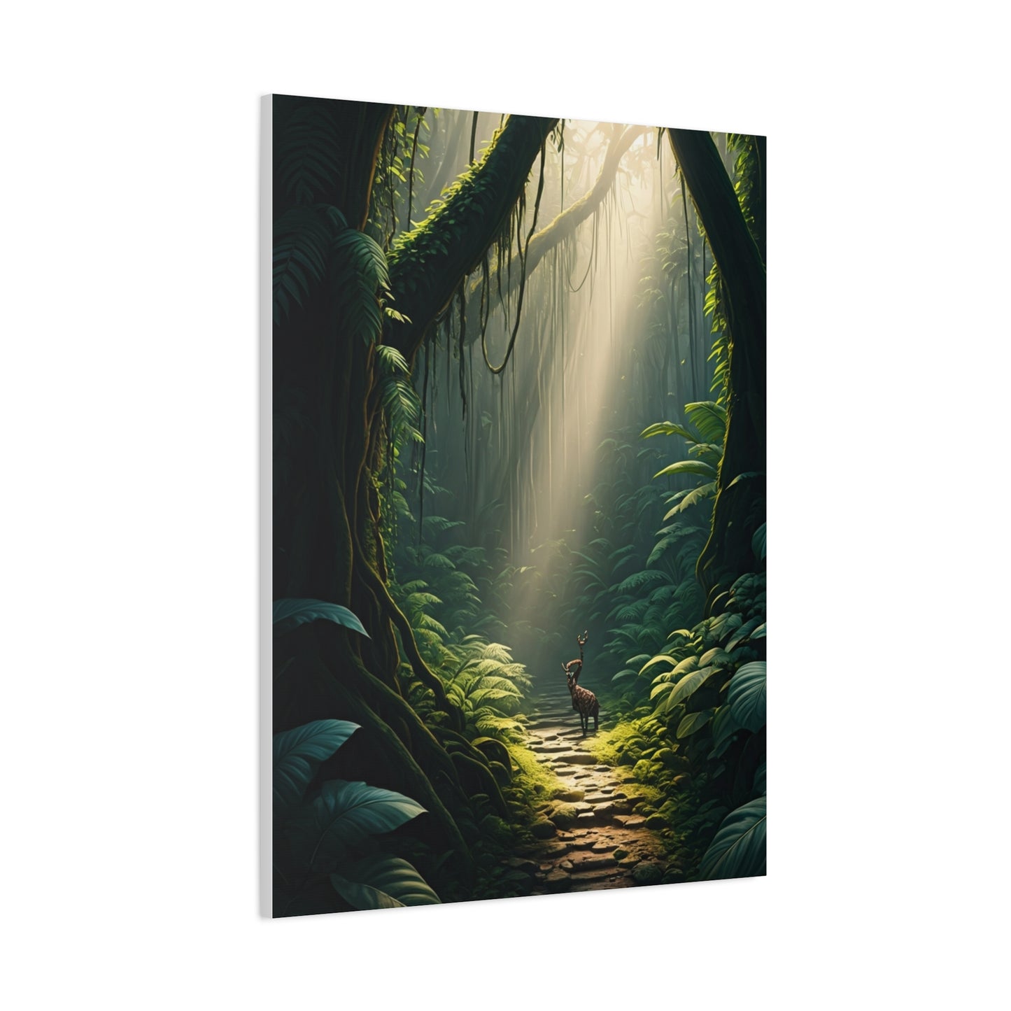 Jungle Pathway of Light Wall Art & Canvas Prints