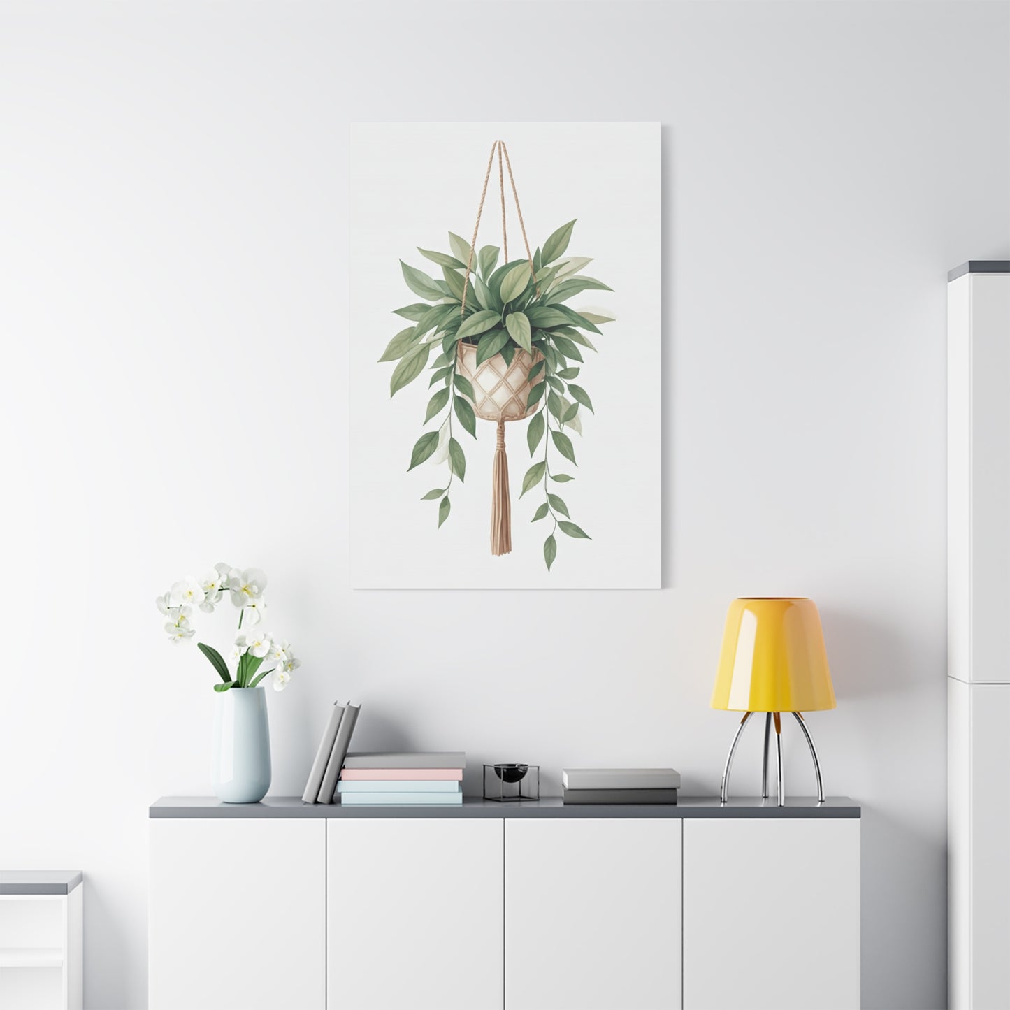 Hanging Plant Serenity Wall Art & Canvas Prints
