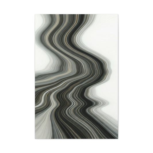 Monochrome Ripple Path Wall Art & Canvas Prints