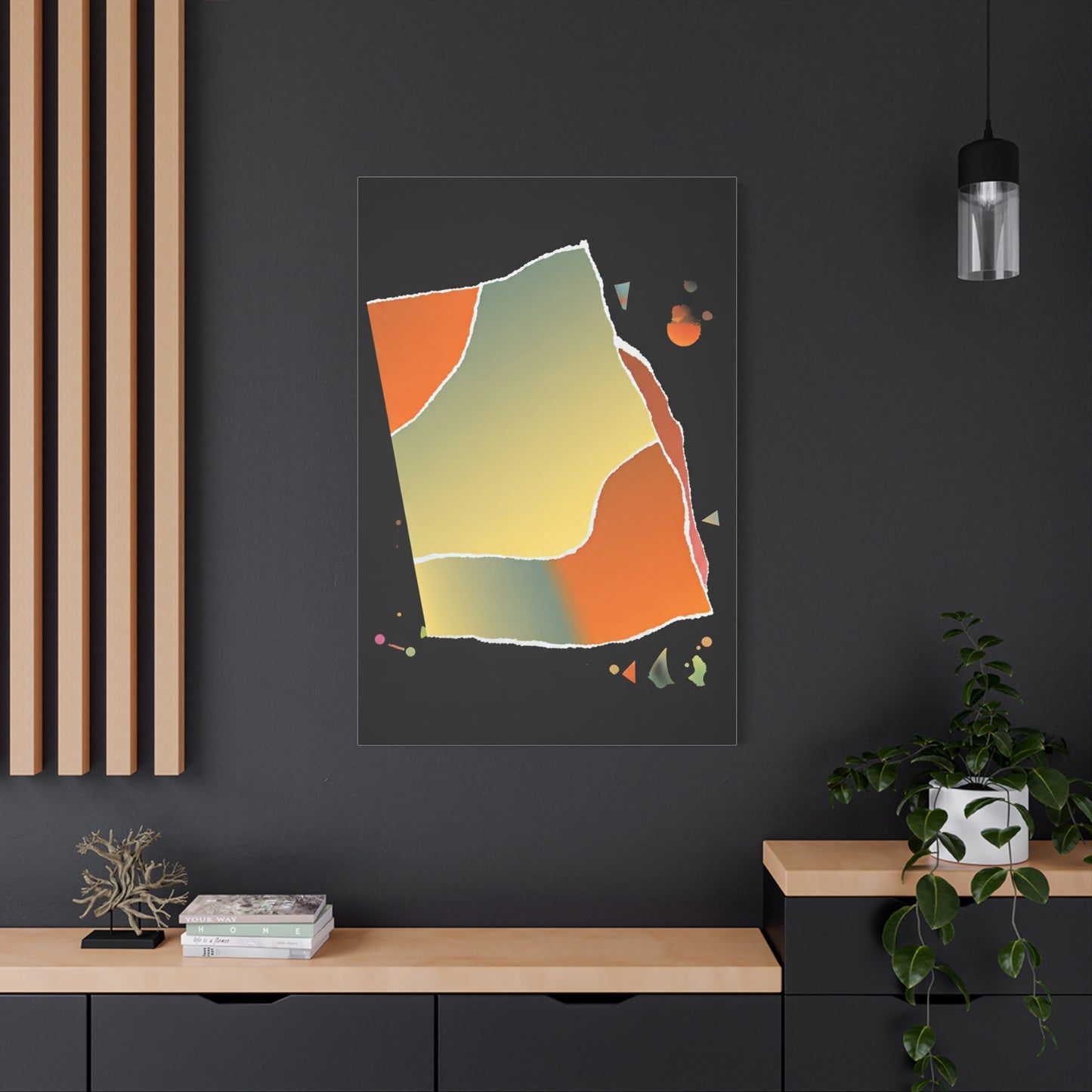 Fragmented Harmony Abstract Wall Art & Canvas Prints