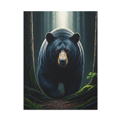 Forest Path Guardian Bear Wall Art & Canvas Prints