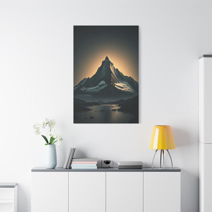 Majestic Peak Glow Wall Art & Canvas Prints