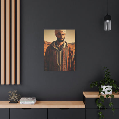Nomadic Desert Soul Portrait Wall Art & Canvas Prints