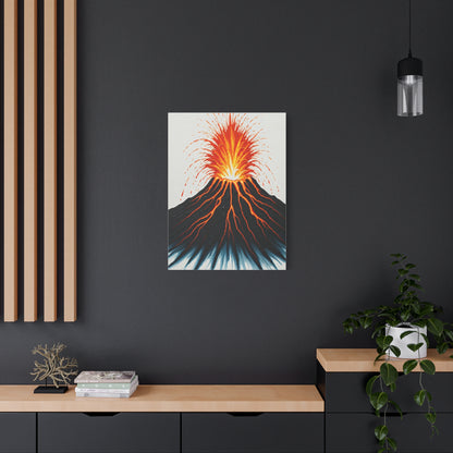 Volcanic Energy Abstract Wall Art & Canvas Prints