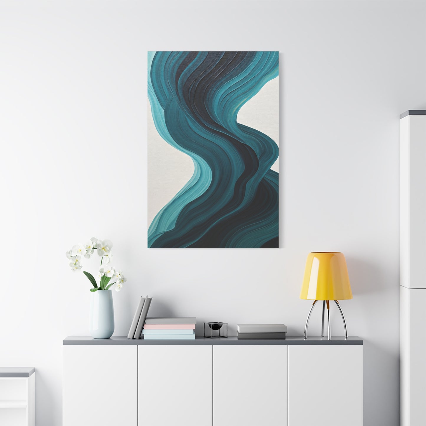 Ocean Veil Abstract Wall Art & Canvas Prints
