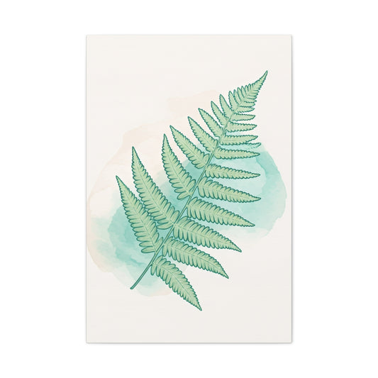 Soft Fern Botanical Study Wall Art & Canvas Prints