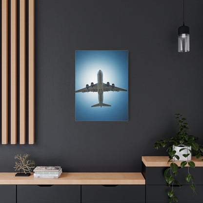 Airplane Ascent Into the Open Sky Wall Art & Canvas Prints
