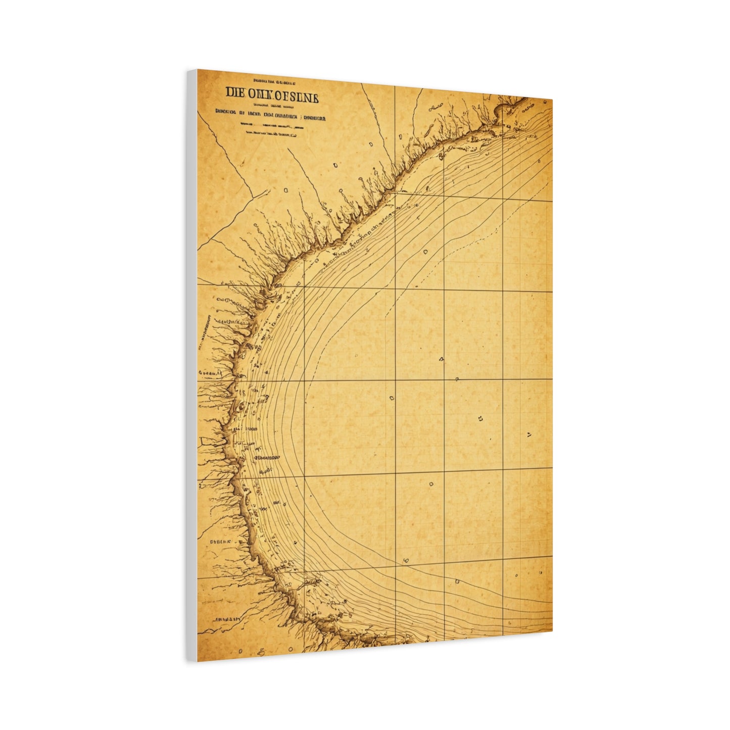 Americas Antique Map Wall Art & Canvas Prints  .