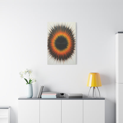 Solar Ember Vortex Wall Art & Canvas Prints