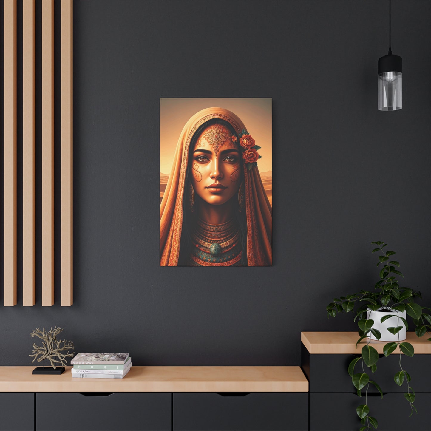 Sacred Desert Muse Portrait Wall Art & Canvas Prints