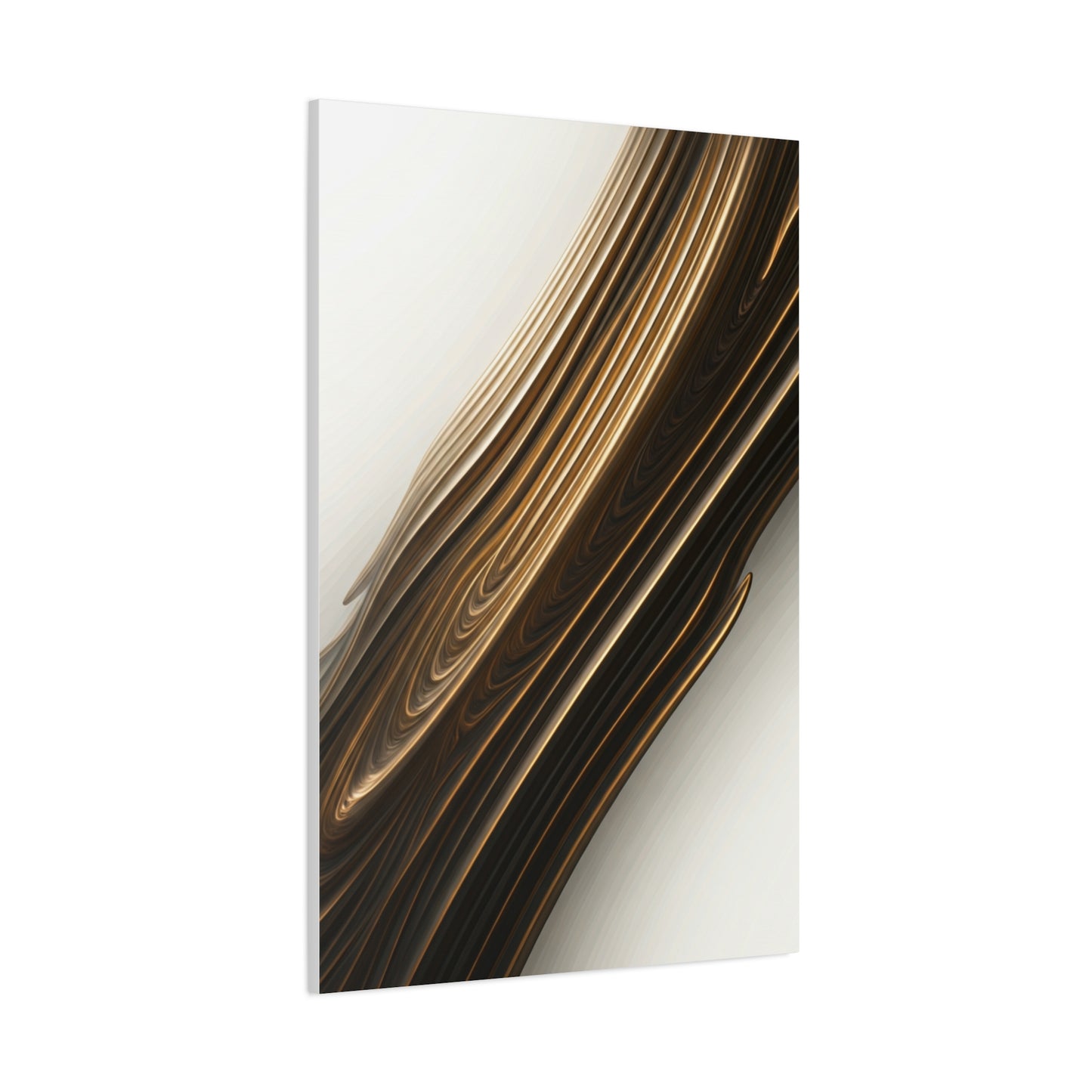 Golden Drift Flow Wall Art & Canvas Prints