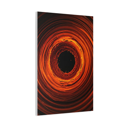 Crimson Inferno Vortex Wall Art & Canvas Prints