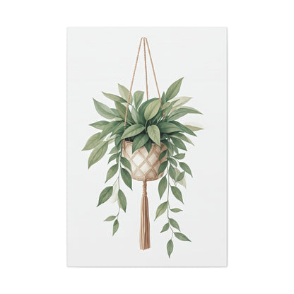 Hanging Plant Serenity Wall Art & Canvas Prints