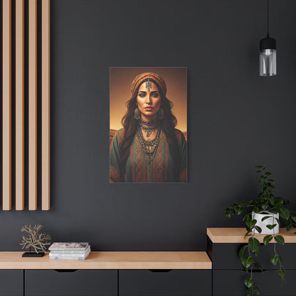 Tribal Grace Bohemian Queen Wall Art & Canvas Prints