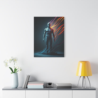 Energy Form Human Figure Wall Art & Canvas Prints