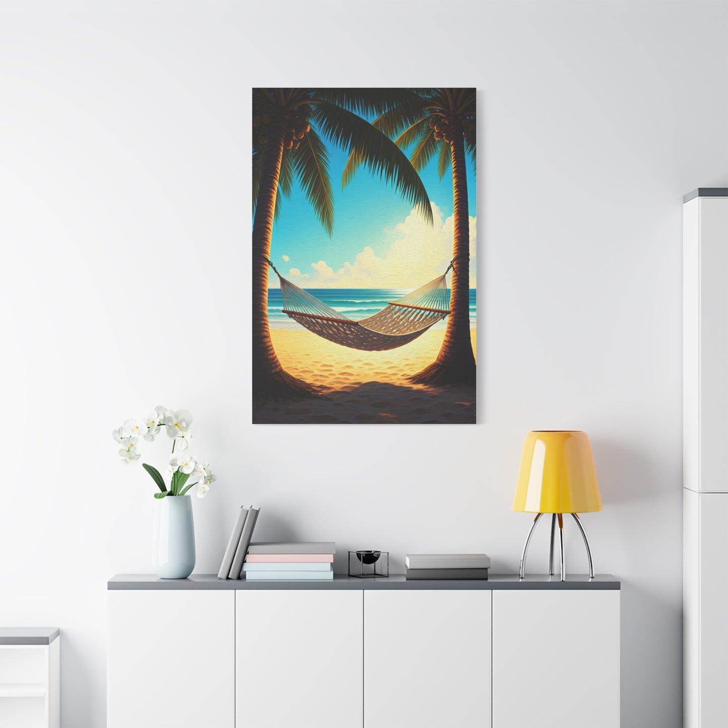 Hammock Paradise Escape Wall Art & Canvas Prints