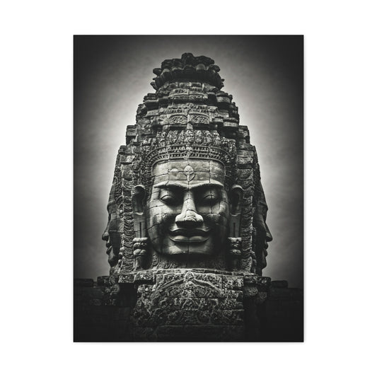 Angkor Temple Stone Serenity Wall Art & Canvas Prints