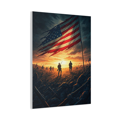 Battlefield Flag of Valor Wall Art & Canvas Prints.