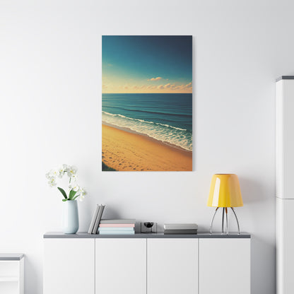 Golden Coastline Aerial Beach Wall Art & Canvas Prints