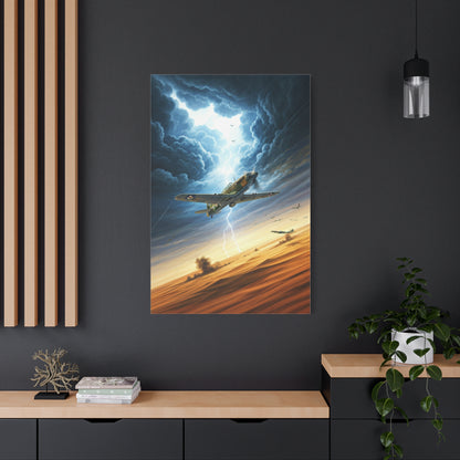 Lightning Run Combat Flight Wall Art & Canvas Prints